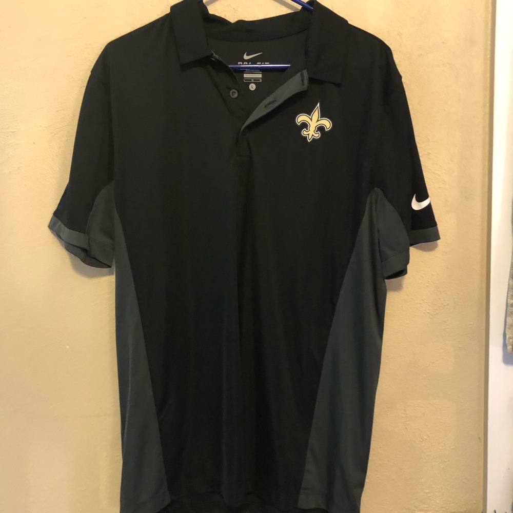 Saints Polo Shirt. Collared. Rarely worn. Doesn’t fit me anymore.